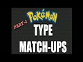 Pokémon Type Matchups| Part 1