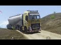 Truckers of Europe 3 | Dirty off road in hills | realistic HD gameplay