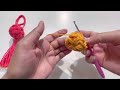 Crochet - Jasmine Stitch Ball - Keychain/Keyring