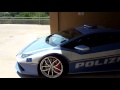 Lamborghini Huracan Polizia in azione nel trasportio di organi