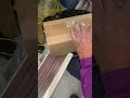 Unboxing delivery item