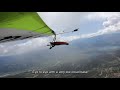 Hang gliding summer fun in Italy