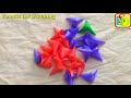 DIY Make a Straw Star Using झूमर , तोरन Home Decoration |BSD|