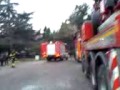 Partenza Aps iveco magirus Vigili del Fuoco Reggio Emilia