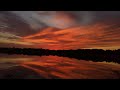 Blood Red Sunset Time Lapse over the lake 6-23-24. One of the Best in a while.