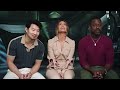 Jennifer Lopez, Simu Liu, and Sterling K. Brown React to the Eyeball Scene | Atlas | Netflix