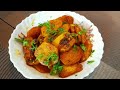 Sukhi aur Chatpati Aloo ki Katliyan |Dried Potato Recipe |A Little Bit Of Zaiqa