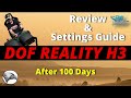 DOF Reality H3 Motion Platform Revisited | Pros & Cons after 100 days | Includes Settings Guide