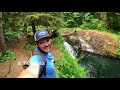 Trail of Ten Falls in Oregon's Silver Falls State Park