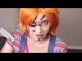 Disfraz de Chucky el Muñeco Diabolico Halloween 2019 maquillaje