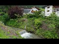 رحلة إلى قرية كابرون الخلابة في النمسا سحر الطبيعة الخضراء والأنهار الجارية | kaprun austria 4k