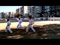 Karatê - Kata Heian Shodan (Praia do Morro Guarapari-ES) #Guarapari #Karatê #CobraKai #Miyagi-Do