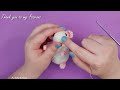 How to crochet a Rat with a Strawberry