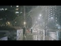 [4K] Late Night Snow Walk - Apgujeong Rodeo - Hangang Park - Gangnam Area | 눈내리는 늦은 밤 야경산책-압구정,한강,강남