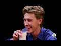 Austin Butler Searches for Comfort While Eating Spicy Wings | Hot Ones