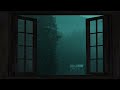 Rain Sounds for Sleep - Open Window Rain Sounds - Heavy Rain Sounds - 1 hour