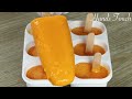 3 Ingredients Mango Popsicle | Mango Ice Cream Recipe | Mango Lolly Ice Cream Without Mold