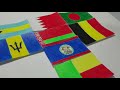 Drawing Country Flags Part 3! (Capitals, Currencies, Languages Included!)
