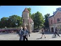 City walks series - Tallinn, Estonia (4K walking tour)