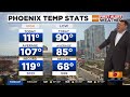 Phoenix expected to hit 115 degrees this weekend