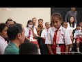 Presiden Jokowi Terima Anak-Anak Pelajar Papua, Jayapura, 7 Juli 2023