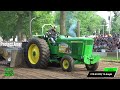 Tractor Pull: King Of 15mph Farm Stock Tractors. Winamac, IN. Indiana Pulling League