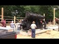 Moving the 22 Ton Fairbanks Morse 32E Diesel Engine