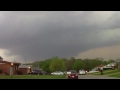 Strong storm line approaching Saint Louis Mo.
