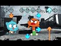 FNF Oh God No Remix – Gumball VS Darwin