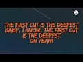 P.P. Arnold - The First Cut Is The Deepest (Lyrics)