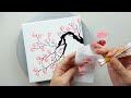 (657) Apricot trees blossom | Cool Painting Hacks | Art Ideas for beginners | Designer Gemma77
