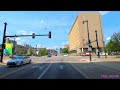 Quiet Sunny Day Drive in Milwaukee, Wisconsin 4K - UHD