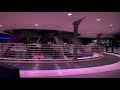 Tomorrowland Transit Authority Peoplemover at Night - Magic Kingdom - Walt Disney World HD