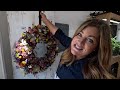 Harvesting Flowers to Make Into a Dried Flower Wreath! 🌻✂️🥀 // Garden Answer