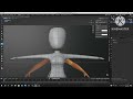 How to make 3d character in blender. Blender tips and tricks. easy way.