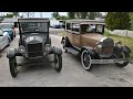 FORD MODEL T 1926 VS. FORD MODEL A 1928 Comparison