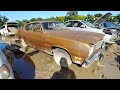 Golden Mopar Bites The Dust. 1973 Plymouth Gold Duster Junkyard Find