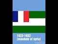 Simple history of syria flags and emblems