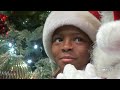 Santa Claus Spreading Holiday Cheer To Deaf Children Using Sign Language