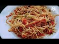 spicy #tassty#chinese chicken  noodles