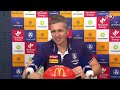 'Everyone clicking': Longmuir reacts to Dockers' rout of Demons 🤝 | Press conference | Fox Footy
