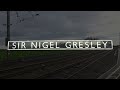 Rain Streak: 60007 'Sir Nigel Gresley' races along the ECML - 02/03/2024