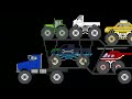 Monster Vehicles Collection - Monster Trucks - The Kids' Picture Show (Fun & Educational)