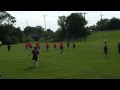 Kylon Yarbrough Flag Football 70 yard touchdown 8 Yrs Old