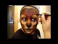 Red Wolf Makeup