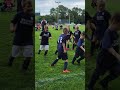 Elijah plays soccer