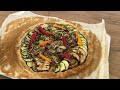 Tarte aux légumes + astuce pour garder une pâte super croustillante ♡