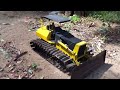 Full Metal RC Bulldozer with Hydraulic System Processing