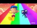 Over the Rainbow 🌈 True Rainbow Rescue | Netflix Jr