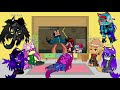 MLP Reacts to The FNF Whitty Mod - My AU - First Reaction Video